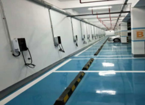 碧海湾碧海君庭充电站7KW交流充电桩