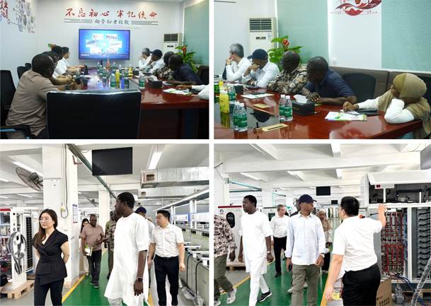 立足中国，链接世界｜尼日利亚合作伙伴来访牛宝体育官网总部，共促中非能源升级(图5)