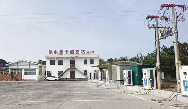重卡专用充电桩大功率快充设备项目案例